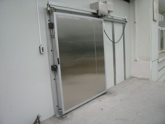 Ręczne elektryczne drzwi przesuwne drzwi na zawiasach Walk In Freezer Niskotemperaturowe komercyjne chłodzenie Walk In Cooler