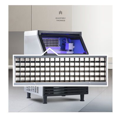 Komercyjna kostkarka do lodu 316SS SK-160P 73kg/24h do świeżych plasterków