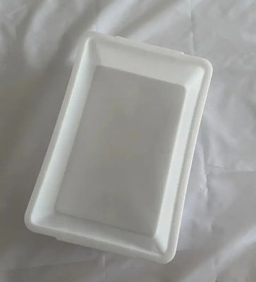 Białe Zgrubione towary sortowania Duże gumowe baseny prostokątne supermarkety Plastic białe baseny